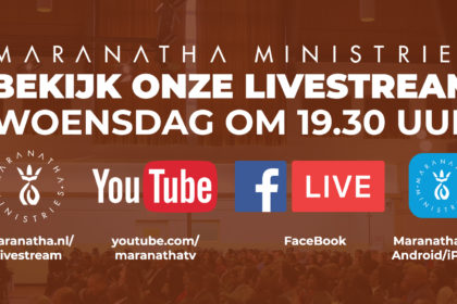 Vanavond om 19.30 uur: Livestream