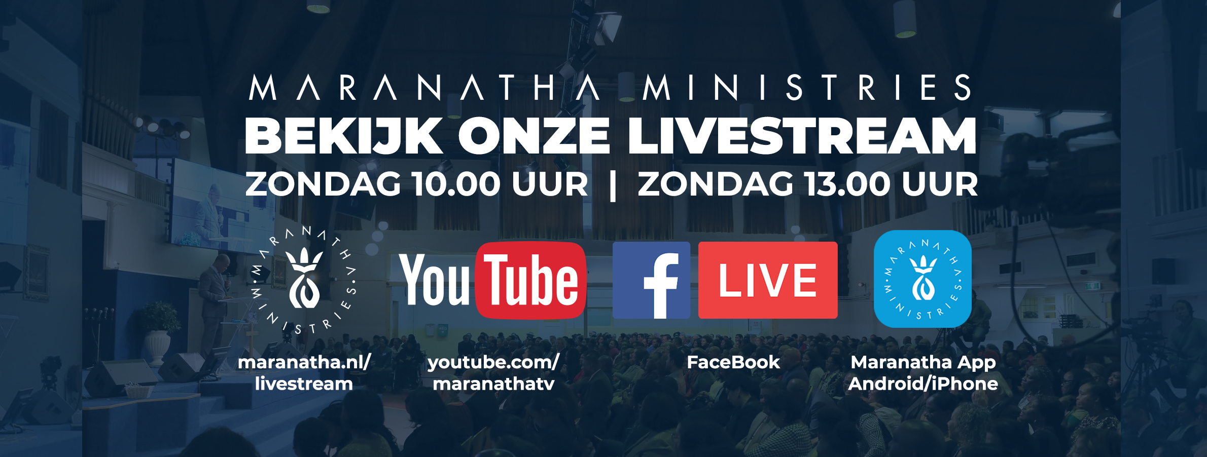 Paasdienst zondag 12 april: Livestream