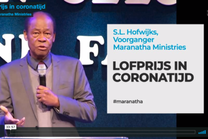 Lofprijzing in coronatijd