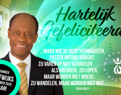 Verjaardag pastor S.L. Hofwijks