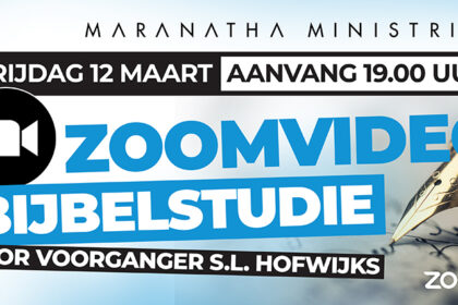 Zoom Bijbelstudie