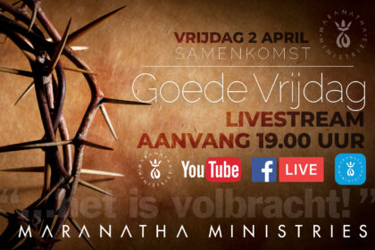 Goede Vrijdag: Livestream