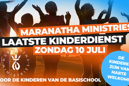 Laatste kinderdienst 10 juli